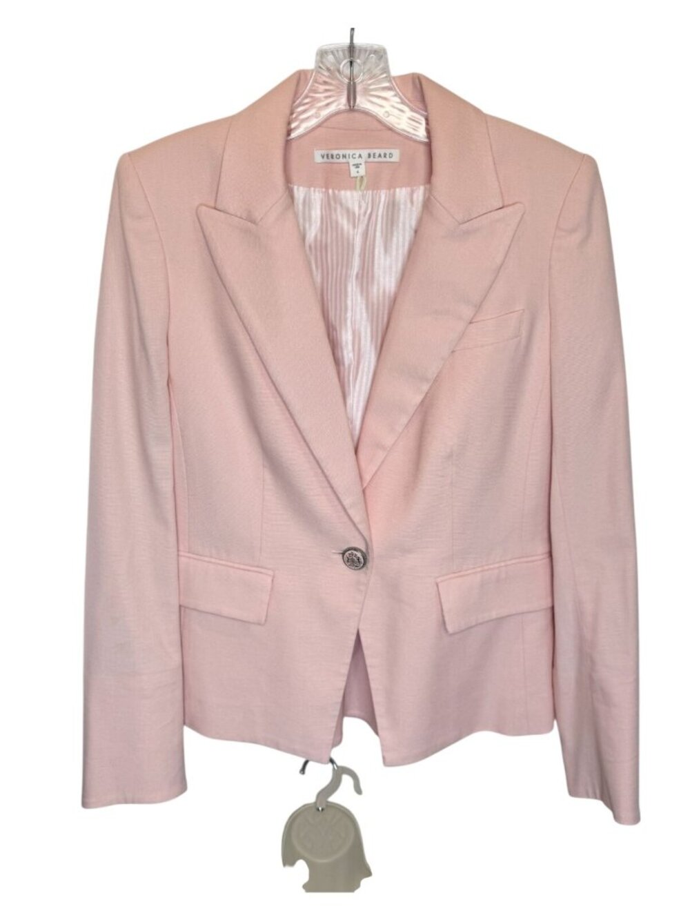 Veronica Beard Pink Danielle Dickey Jacket - Size 4